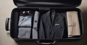 Jak spakować garnitur do walizki - Praktyczny poradnik