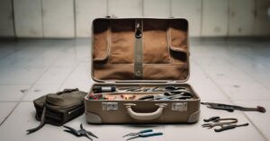 Wymiana kółka w walizce Wittchen – poradnik praktyka