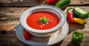 Gazpacho: Hiszpański Hit - Męska Porcja!