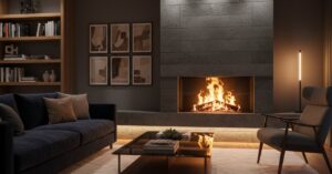 Nowoczesne aranżacje salonu z kominkiem 2026: Inspiracje i trendy
