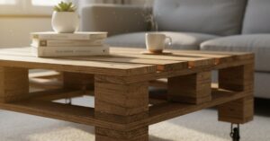 Stoliki kawowe DIY z palet drewnianych: Instrukcja 2026!