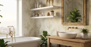 Łazienka w stylu eklektycznym: jak połączyć style w 2025/2026