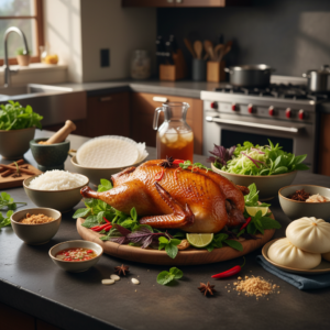 Kulinarna aranżacja: jak przygotować kaczkę po wietnamsku w domowej kuchni?